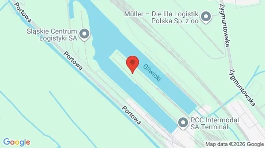 Apartments for rent i Gliwice - kort over placeringen