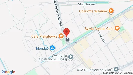 Apartments for rent i Warszawa Ursynów - kort over placeringen