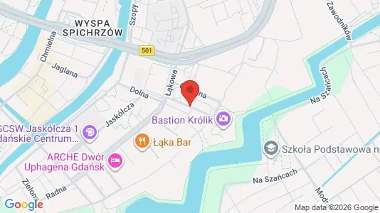 Apartments for rent i Gdańsk - kort over placeringen