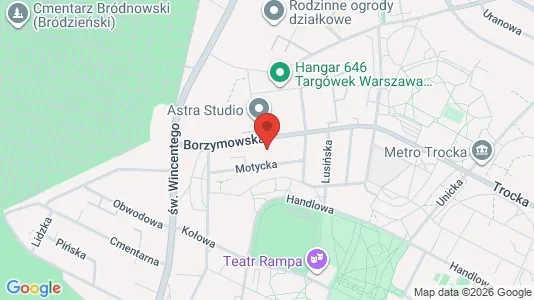 Apartments for rent i Warszawa Targówek - kort over placeringen