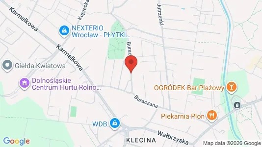 Apartments for rent i Wrocław - kort over placeringen