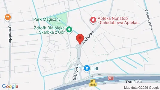 Apartments for rent i Warszawa Białołęka - kort over placeringen