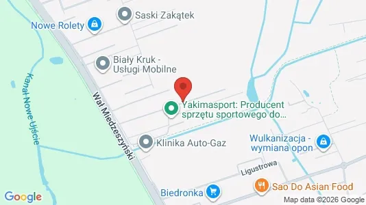 Apartments for rent i Warszawa Praga-Południe - kort over placeringen