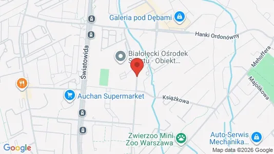 Rooms for rent i Warszawa Białołęka - kort over placeringen