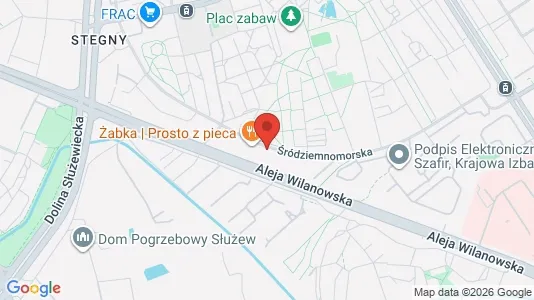 Rooms for rent i Warszawa Mokotów - kort over placeringen