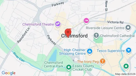 Apartments for rent i Chelmsford - Essex - kort over placeringen
