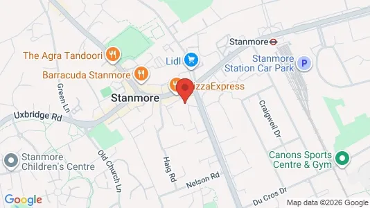 Apartments for rent i Stanmore - Middlesex - kort over placeringen