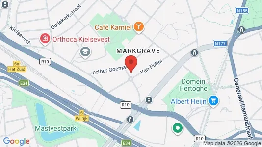 Apartments for rent i Stad Antwerp - kort over placeringen