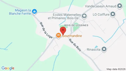 Apartments for rent i Lessen - kort over placeringen