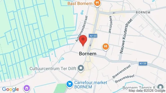 Apartments for rent i Bornem - kort over placeringen