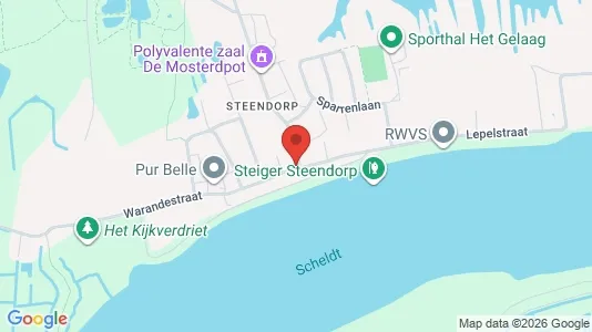 Apartments for rent i Temse - kort over placeringen