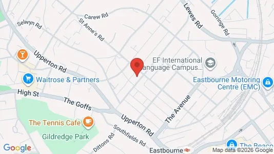 Apartments for rent i Eastbourne - East Sussex - kort over placeringen
