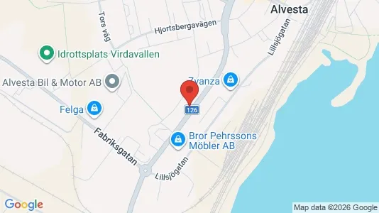 Apartments for rent i Alvesta - kort over placeringen