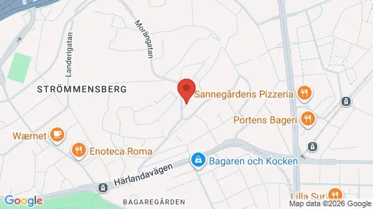 Apartments for rent i Örgryte-Härlanda - kort over placeringen