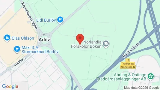 Apartments for rent i Burlöv - kort over placeringen