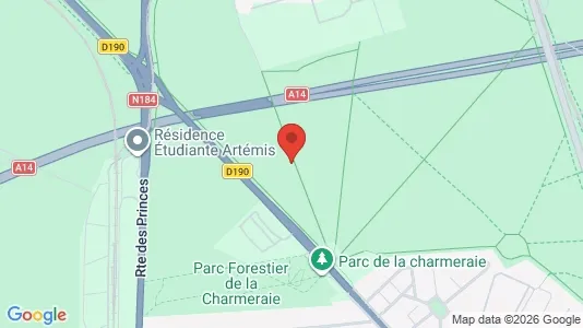 Apartments for rent i Saint-Germain-en-Laye - kort over placeringen