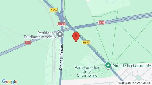 Apartments for rent i Saint-Germain-en-Laye - kort over placeringen