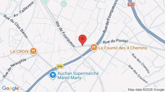 Apartments for rent i Saint-Germain-en-Laye - kort over placeringen