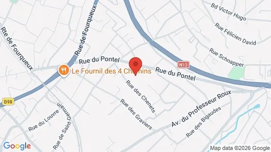 Apartments for rent i Saint-Germain-en-Laye - kort over placeringen