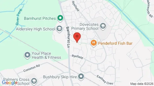 Apartments for rent i Wolverhampton - West Midlands - kort over placeringen
