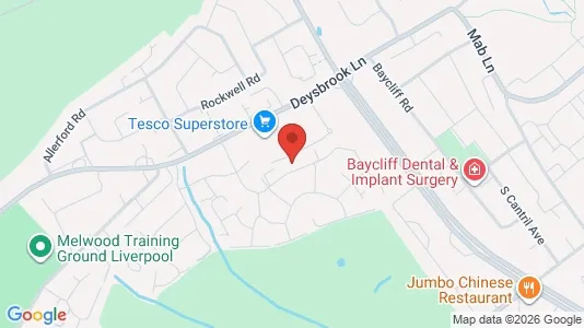 Apartments for rent i Liverpool - Merseyside - kort over placeringen