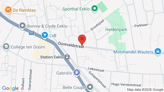 Apartments for rent i Eeklo - kort over placeringen