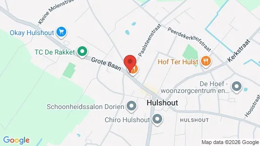 Apartments for rent i Hulshout - kort over placeringen