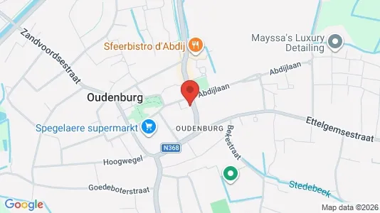 Apartments for rent i Oudenburg - kort over placeringen
