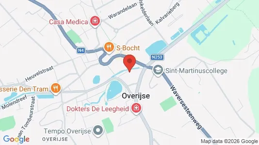 Apartments for rent i Overijse - kort over placeringen