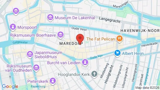 Apartments for rent i Leiden - kort over placeringen