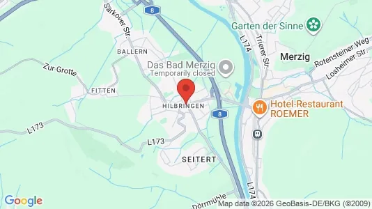 Apartments for rent i Merzig-Wadern - kort over placeringen