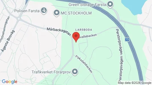 Apartments for rent i Stockholm South - kort over placeringen