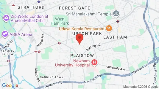 Apartments for rent i London E13 - kort over placeringen