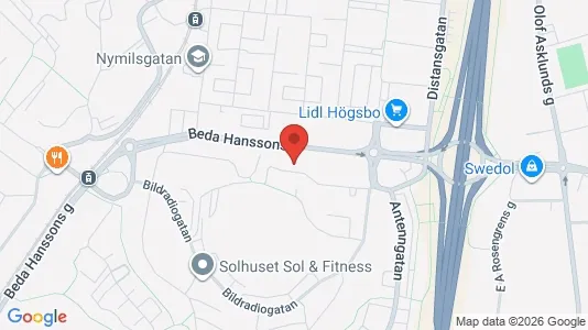 Apartments for rent i Askim-Frölunda-Högsbo - kort over placeringen