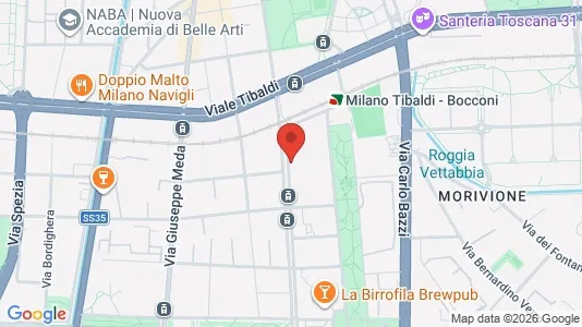 Rooms for rent i Milano Zona 5 - Vigentino, Chiaravalle, Gratosoglio - kort over placeringen