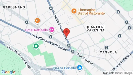 Rooms for rent i Milano Zona 8 - Fiera, Gallaratese, Quarto Oggiaro - kort over placeringen