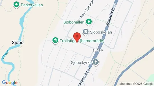 Apartments for rent i Borås - kort over placeringen
