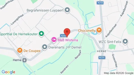 Apartments for rent i Herne - kort over placeringen