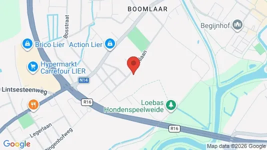 Apartments for rent i Lier - kort over placeringen