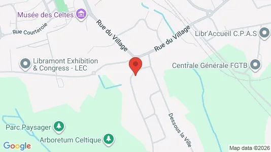 Apartments for rent i Libramont-Chevigny - kort over placeringen