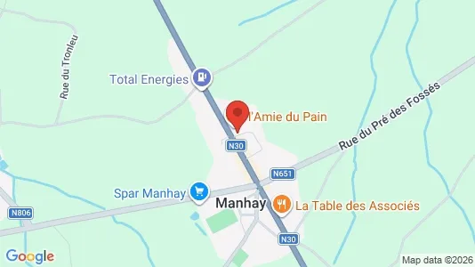 Apartments for rent i Manhay - kort over placeringen