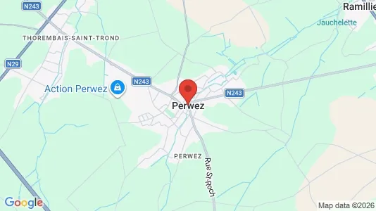 Apartments for rent i Perwijs - kort over placeringen