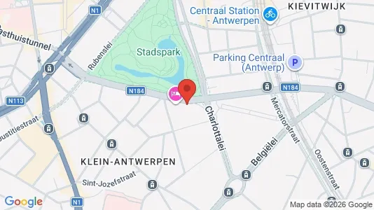 Apartments for rent i Stad Antwerp - kort over placeringen