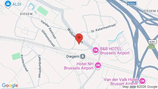 Apartments for rent i Machelen - kort over placeringen