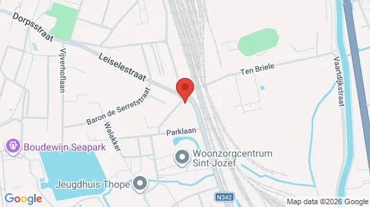 Apartments for rent i Brugge - kort over placeringen
