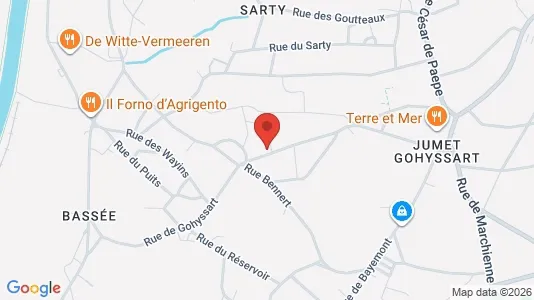Apartments for rent i Charleroi - kort over placeringen