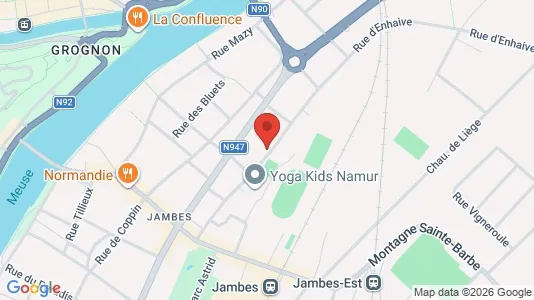 Apartments for rent i Namen - kort over placeringen