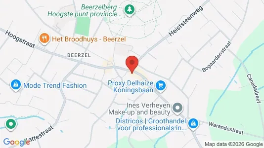 Apartments for rent i Putte - kort over placeringen