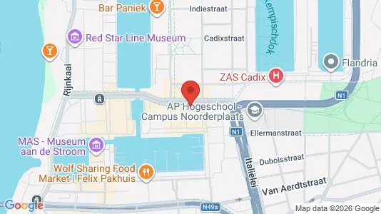 Apartments for rent i Stad Antwerp - kort over placeringen