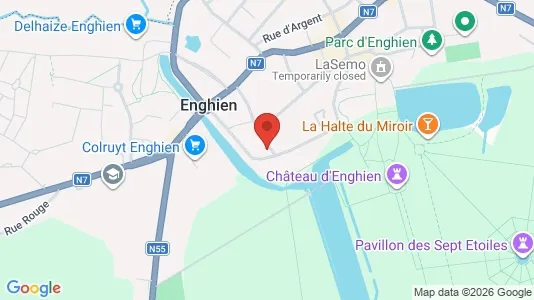 Apartments for rent i Edingen - kort over placeringen